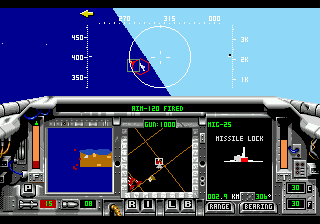 Скриншот игры F-15 Strike Eagle II